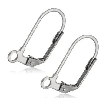 Piercing OK1177 Ocelové náušnicové zapínání uzavřené - dámský patent - 1 kus