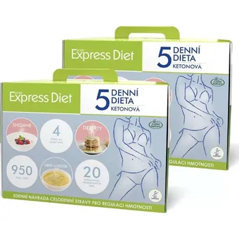 Přírodní produkt Good Nature 2 x Express Diet - 5denní proteinová ketonová dieta na hubnutí 20×59 g