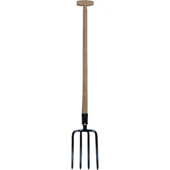 Vidle Vidle rýlovací úzké se 4 hroty, buková násada s T rukojetí