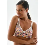 Podprsenka Generous s potiskem květin, s kosticemi vícebarevná 80C