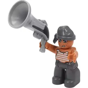 Stavebnice LEGO Stavebnice pirátské lodi | Styl Lego - námořník a střelná zbraň