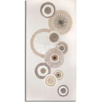 Mauro Ferretti Obraz CIRCLY C/INSERTI -A- 50X3,2X100 cm