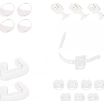 Dětský bezpečnostní prvek Childhome Sada dětských bezpečnostních pojistek 17 ks