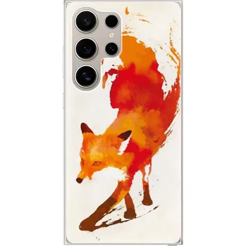 Pouzdro na mobilní telefon Odolné silikonové pouzdro iSaprio - Fast Fox - Samsung Galaxy S24 Ultra