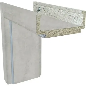 Zárubeň Obložková zárubeň Solodoor 60 L šířka 80 mm beton