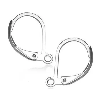 Piercing OK1013 Ocelové náušnicové zapínání uzavřené - dámský patent - 1 kus