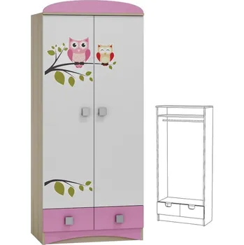 Dětská skříň Skříň N9 - Sova