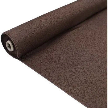 Hermann Cotton dekorační látka tmavě hnědá 280 cm