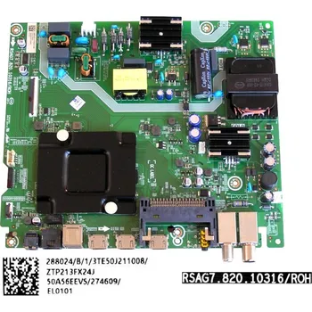 Televizor LCD modul základní deska Hisense 50AE7000F / main board 50A56EEVS / RSAG7.820.10316/ROH /280224 / T288024