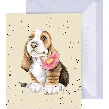 Wrendale Designs Dárková kartička Wrendale Designs "Just for You" - Štěně