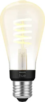 Žárovka Philips Hue Filament ST64 E27 7W 230V 550lm 2200-4500K
