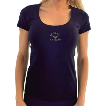 Dámské tričko Dámské triko Emporio Armani 163377 4R223 modré modrá M