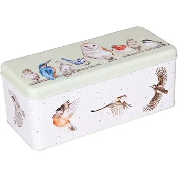 Dóza na potraviny Wrendale Designs Plechová dóza na krekry Wrendale Designs - Ptáci