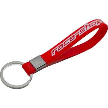 RACES "Remove before flight" PVC klíčenka - Červená