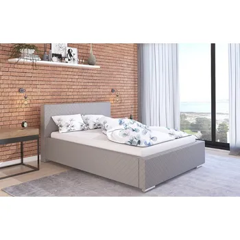 Postel Čalouněná postel Bolzano 180/200 cm s úložným prostorem madrid - ekokůže