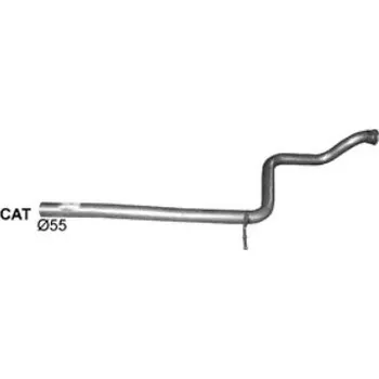 Střední díl výfuku Výfuk POLMO - zadní tlumič - díl výfuku CITROEN C4 Picasso 1.8i -16V, CITROEN C4 Picasso 2.0i -16V (PR 04.25 [135-087])
