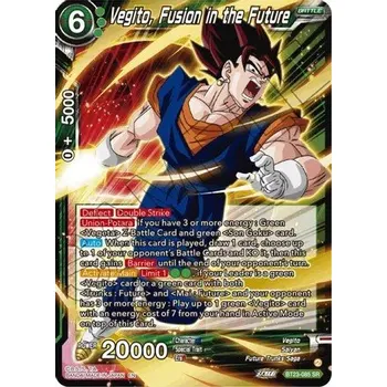 Sběratelská karetní hra Vegito, Fusion in the Future (V.1 - Super Rare) - Perfect Combination BT23-085