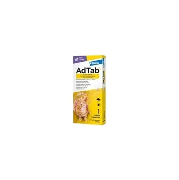 Antiparazitikum pro kočku AdTab 12mg žvýkací tablety pro kočky 0.5-2kg 1ks