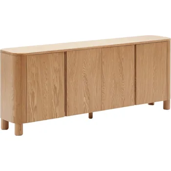 Komoda Komoda Kave Home Salaya 200 x 40 cm s dřevěným dekorem