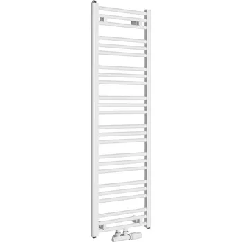 Radiátor Bruckner Kombinované topné těleso ALBRECHT se středovým připojením, 40x125 cm bílé 600.112.4