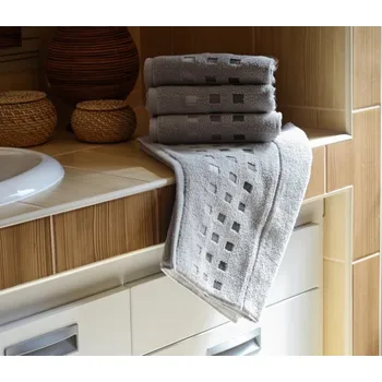 Ručník Zora šedá Osuška 70x140