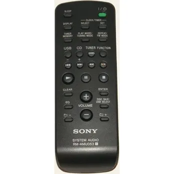 Dálkový ovladač Sony RM-AMU053 náhradní dálkový ovladač jiného vzhledu