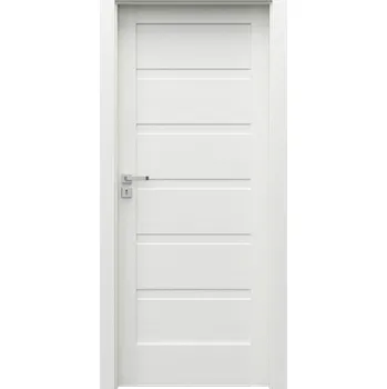 Interiérové dveře Porta Doors Interiérové dveře se zárubněmi Verte Home H0 Dekor: wenge bílá, Šířka - orientace: 90 cm - levé