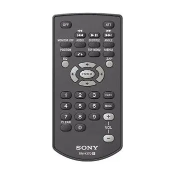 Dálkový ovladač Sony RM-X170 náhradní dálkový ovladač jiného vzhledu XAV-63