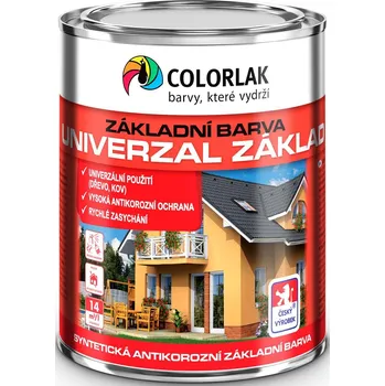 Lak na dřevo Colorlak UNIVERZAL ZÁKLAD S2020 Barva: šedá C0110, Balení: 3,5 l