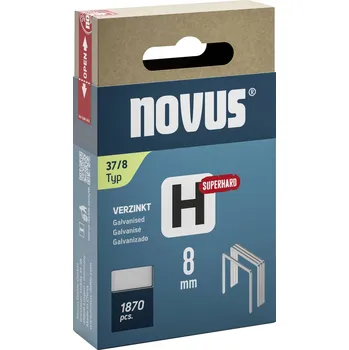 Spona do sešívačky Novus Tools 042-0785 svorky z jemného drátu Typ 37 1870 ks Rozměry (d x š) 8 mm x 10.6 mm