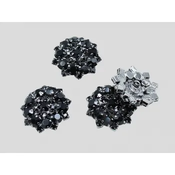 Knoflík Ozdobný knoflík černý