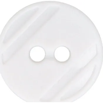 Knoflík Knoflík průměr 15,2 mm, barva Bílá (101)