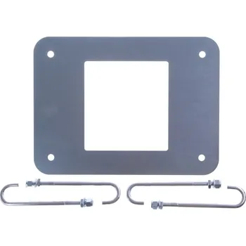 Pohon brány Nice XBA160 základová deska pro betonáž patky závory Nice LBAR