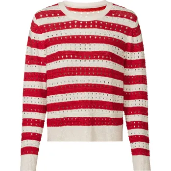 Dámský svetr esmara® Dámský svetr (XS(32/34), červená pruhovaná)