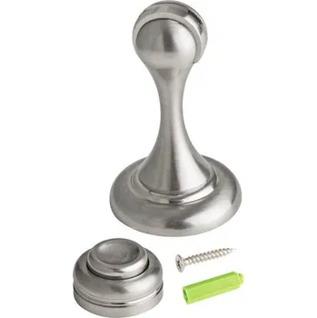 Magnetická zarážka L-80mm, matný nikl