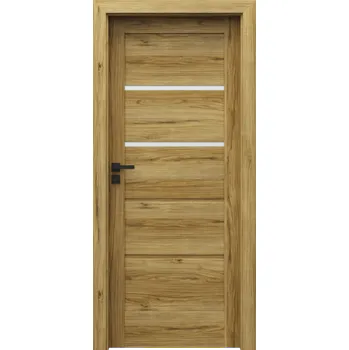 Interiérové dveře Porta Doors Interiérové dveře Verte Home G2 Dekor: dub catania, Šířka - orientace: 90 cm - levé