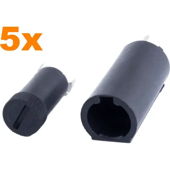 Pohon brány Nice PFV-A.2213 pojistkové pouzdro pro trubičkové skleněné pojistky, set 5 ks