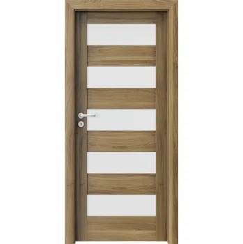Interiérové dveře Porta Doors Interiérové dveře se zárubněmi Verte Home C5 Dekor: akát medový, Šířka - orientace: 90 cm - pravé