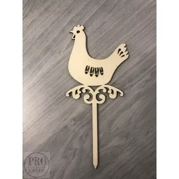 Velikonoční dekorace Velikonoční zápich slepička