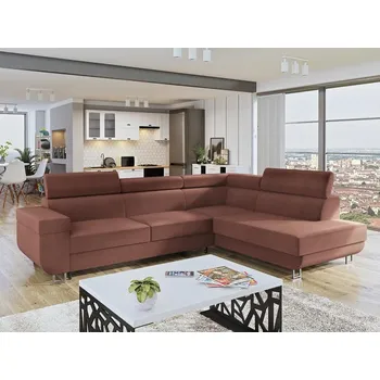 Sedací souprava Rohová sedací souprava s nastavitelnými opěrkami hlavy Antrodem, Potah: Manila 29, Strana: pravá MIRJAN 5903211047343