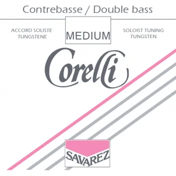 Struna pro kytaru a smyčcový nástroj Corelli Struny pro kontrabas Sólo laděníMedium 361M 31592