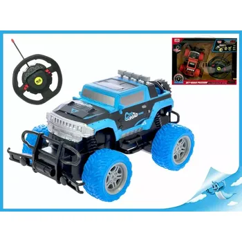 RC model auta R/C auto off-road 1:20 20cm 27MHz s volantem na baterie plná funkce 2 barvy v krabičce
