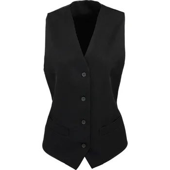 Gastro oděv Premier Workwear Dámská vesta s podšívkou PR623 Black L