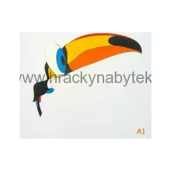 Dekorace do dětského pokoje Dekorace Tukan