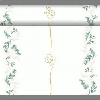 Jednorázový ubrus Šerpa TÉTE 0,4 x 24 m Dunicel LOVE HEARTS