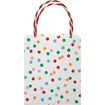Dárková taška Dárkové tašky v sadě 8 ks 13x8 cm Spotty – Meri Meri ID_1625618
