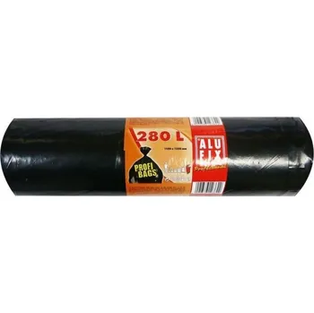 Pytle na odpadky Pytle na odpad Profi LDPE 280L / 5ks (115x135cm) černé 60 mic