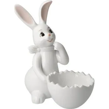 Velikonoční dekorace Goebel Figurka zajíčka Roztomilá dívka