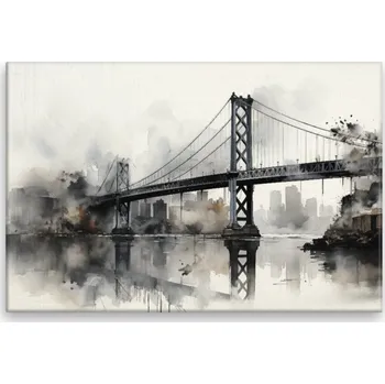 Obraz Obraz na plátně - Temné San Francisco - 60x40 cm - CZ výroba