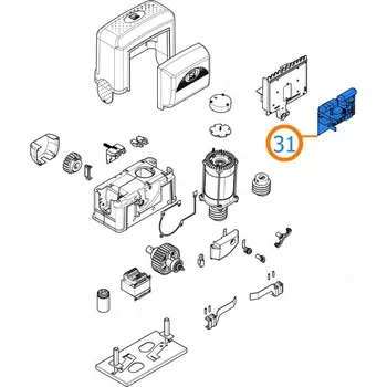 Pohon brány Came 3199ZBK-10 řídící deska